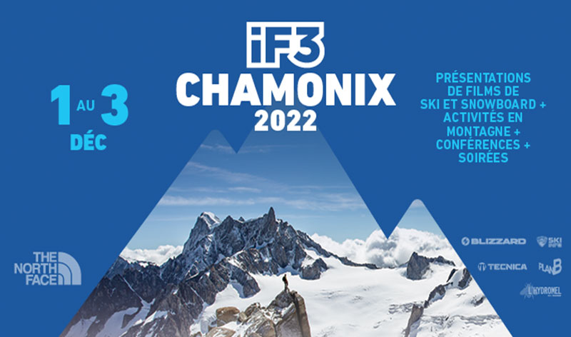 L'IF3 Chamonix 2022 Festival Film Montagne